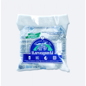 Вода в пакете 3 л «Чистая вода из Царевщины» (заказ от 12 шт)